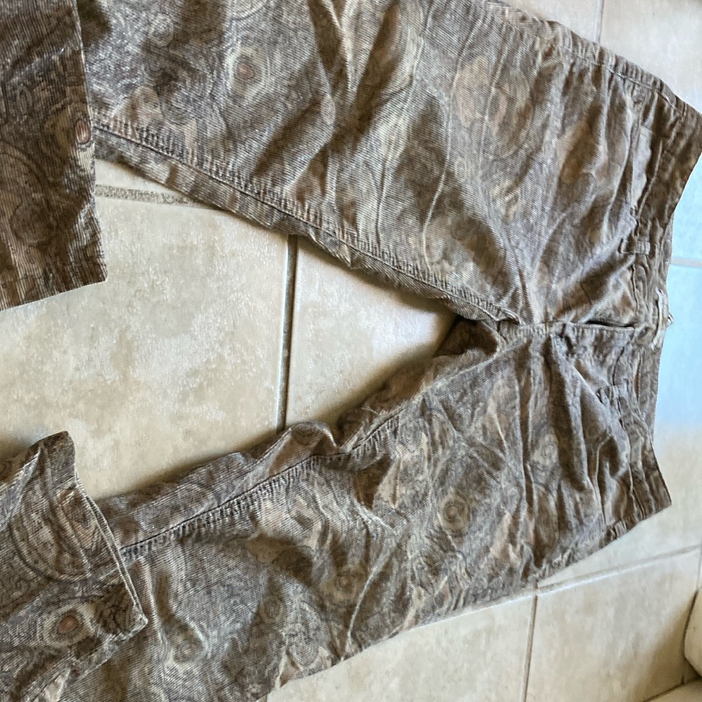 Paisley Patterned Pants